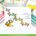 Lawn Fawn Butterfly Border Dies lf3688 you make my heart flutter | color-code:alt1