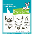 Lawn Fawn Cake It Easy Add-On Stamps lf3773