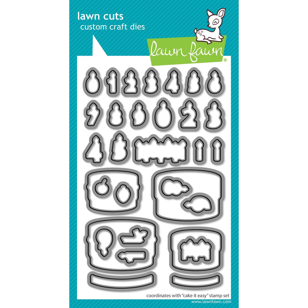 Lawn Fawn Cake It Easy Dies lf3771