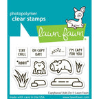 Lawn Fawn Capybaras! Add-On Stamps lf3767
