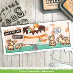 Lawn Fawn Capybaras! Add-On Stamps lf3767 Happy Birthday