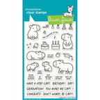 Lawn Fawn Capybaras! Stamps lf3764