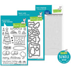 Lawn Fawn Christmas Dreams Stamps Dies and Coloring Stencils Bundle