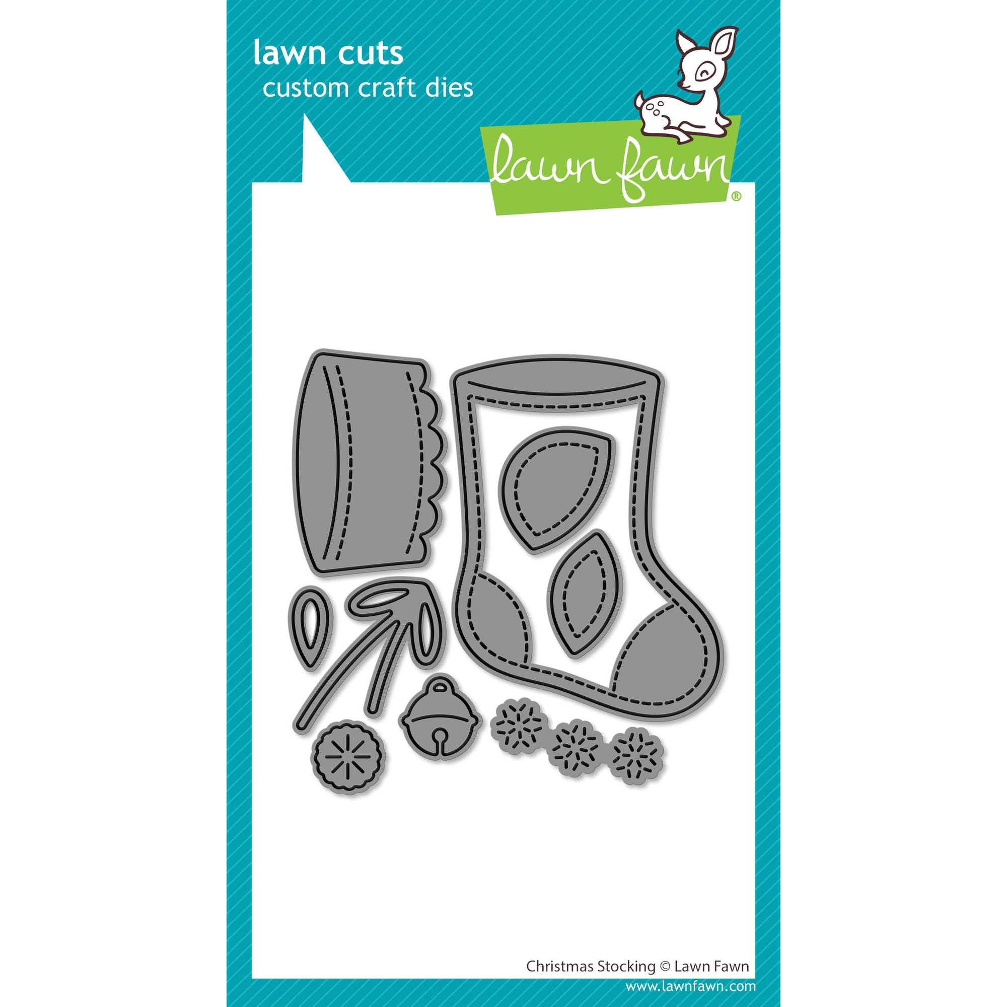 Lawn Fawn Christmas Stocking Dies lf3914