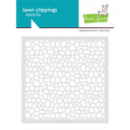 Lawn Fawn Cobblestone Stencil lf3921