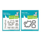 Lawn Fawn Cozy Cats Christmas Add-On Stamps and Dies