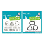 Lawn Fawn Cozy Dogs Christmas Add-On Stamps and Dies