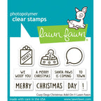 Lawn Fawn Cozy Dogs Christmas Add-On Stamps lf4253