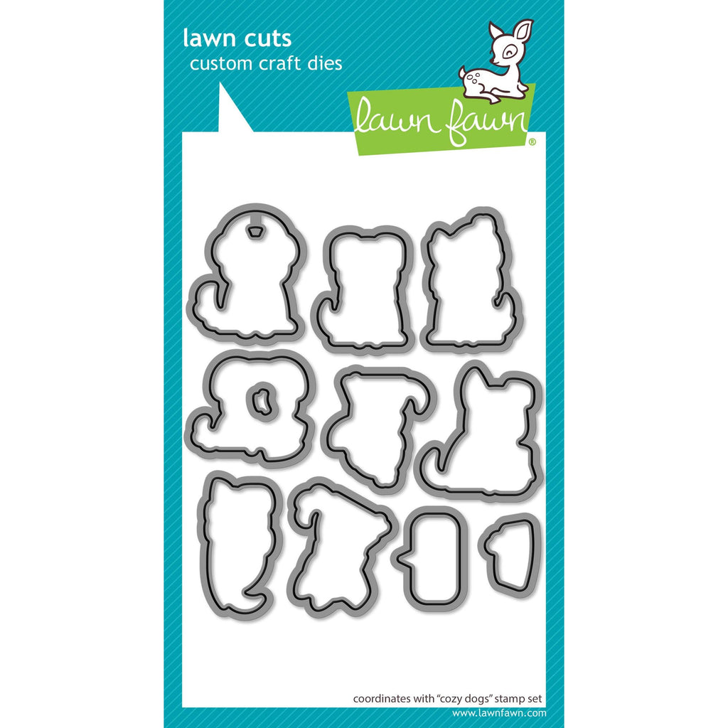Lawn Fawn Cozy Dogs Dies lf4251
