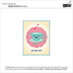 Lawn Fawn Doily Hearts Dies lf3612 inspiration