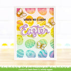 Lawn Fawn Easter Egg Background Layering Stencils lf3692 Glittery Easter | color-code:alt1