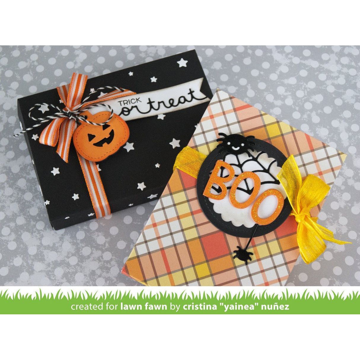 Lawn Fawn Fall Tiny Tags Lawn Cuts lf1493 halloween