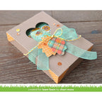 Lawn Fawn Fall Tiny Tags Lawn Cuts lf1493 woodgrain box