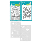 Lawn Fawn Fangtastic Friends Stamps Dies and Coloring Stencils