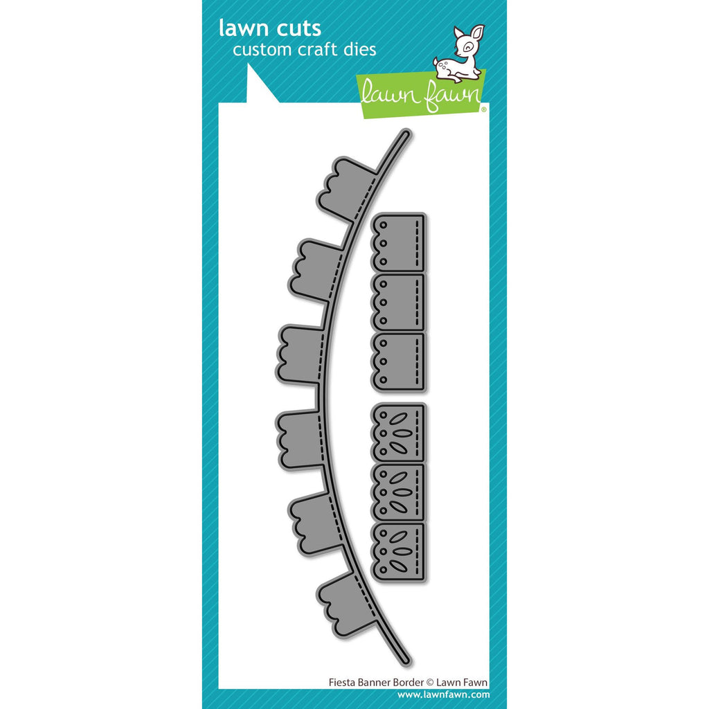 Lawn Fawn Fiesta Banner Border Dies lf3808