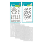 Lawn Fawn Gingerbread House Stamps Dies and Stencils