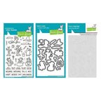 Lawn Fawn Halloween Mice Stamps Dies and Stencils Set