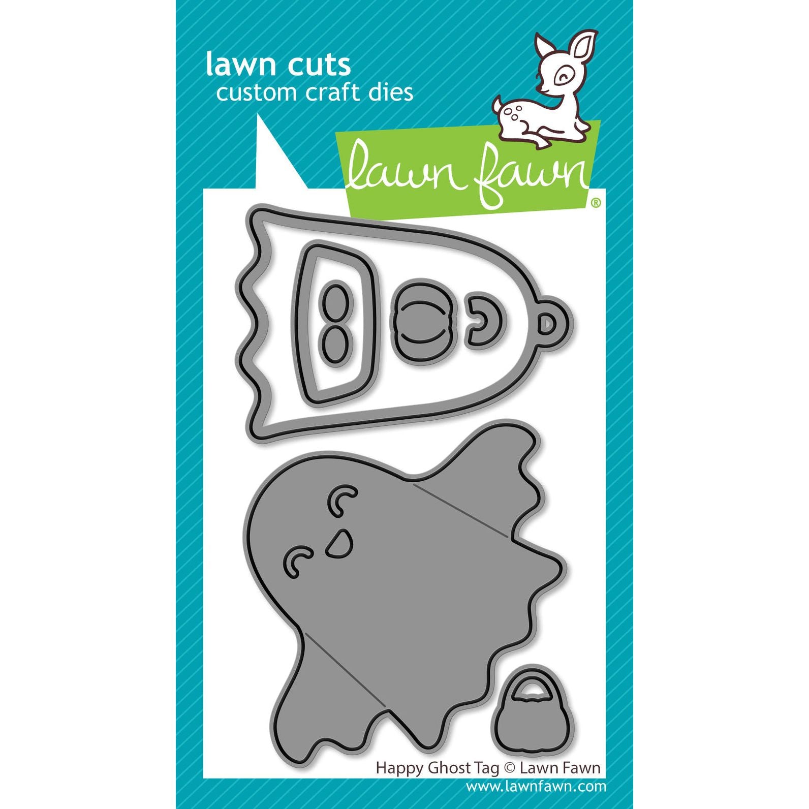 Lawn Fawn Happy Ghost Tag Dies lf4208