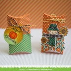 Lawn Fawn Happy Harvest Stamps Dies and Coloring Stencils Bundle Treat Boxes