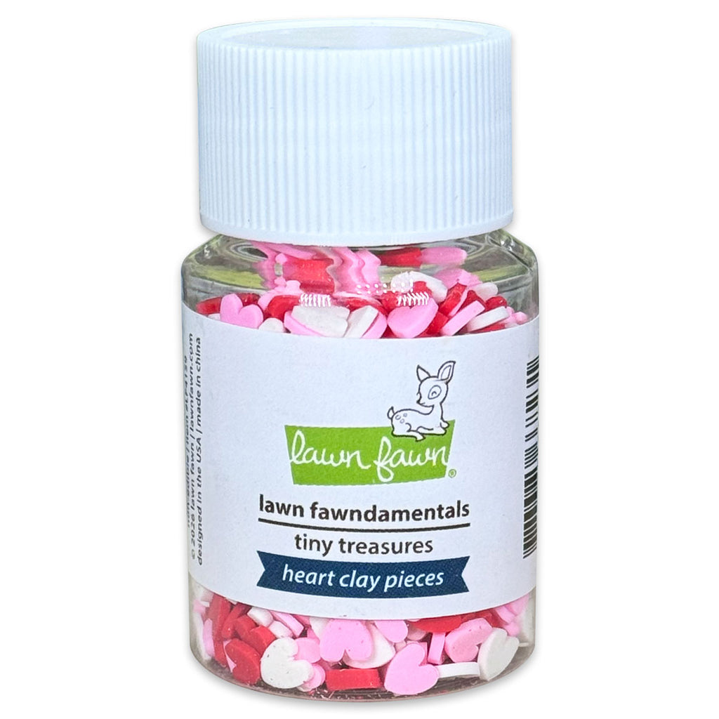 Lawn Fawn Heart Tiny Treasures Clay Pieces lf4159