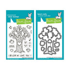 Lawn Fawn Heart Tree Stamps and Dies Set