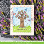 Lawn Fawn Heart Tree Stamps and Dies Set i be-leaf