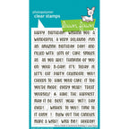 Lawn Fawn Henry's Build-A-Sentiment: Birthday Stamps lf3776