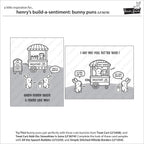 Lawn Fawn Henry's Build-A-Sentiment: Bunny Puns Stamps lf3678 Every Bunny