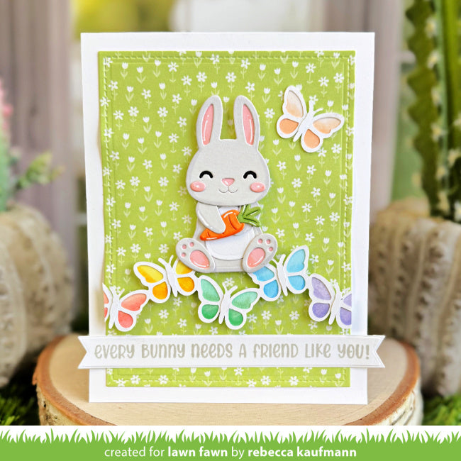 Lawn Fawn Henry's Build-A-Sentiment: Bunny Puns Stamps lf3678 every bunny