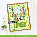 Lawn Fawn Henry's Build-A-Sentiment: Love Stamps lf3605 So Very Loved
