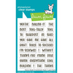 Lawn Fawn Henry's Build-A-Sentiment: Tools Stamps lf4071