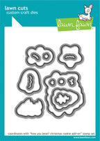 Lawn Fawn How You Bean? Christmas Cookie Add-On Dies lf2034