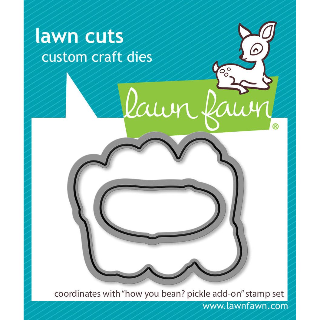 Lawn Fawn How You Bean? Pickle Add-On Dies lf3908