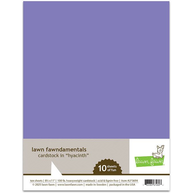 Lawn Fawn Hyacinth Cardstock lf3694