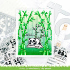 Lawn Fawn I Heart Pandas Add-On Stamps and Dies Set Beary Special