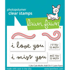Lawn Fawn I Like Cute Moths Add-On Dies lf4196 red outlines indicate dies
