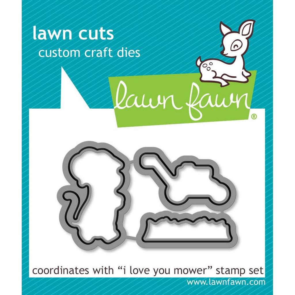 Lawn Fawn I Love You Mower Dies lf3751
