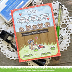 Lawn Fawn I Love You Mower Stamps and Dies dad
