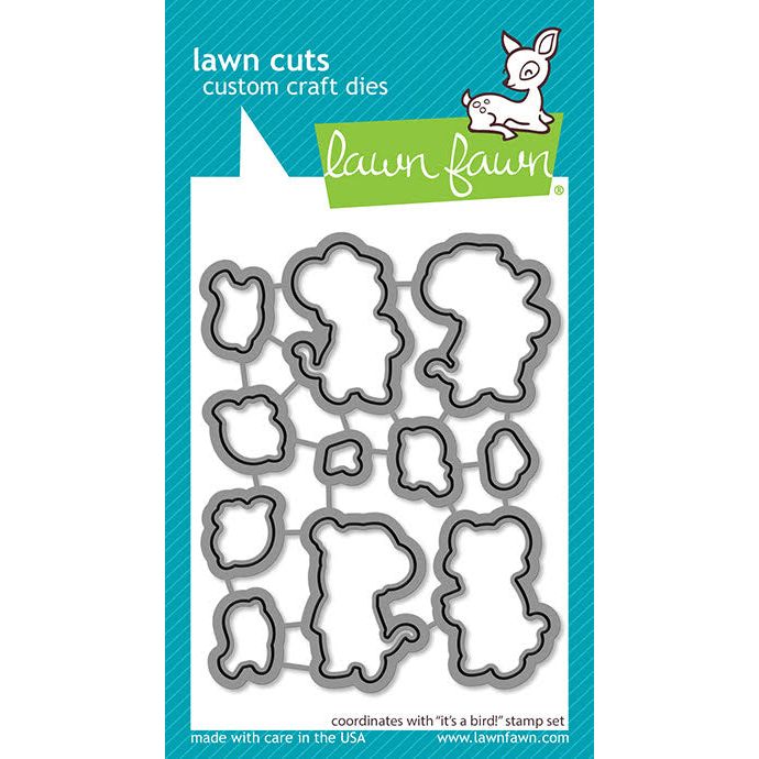 Lawn Fawn It's a Bird! Coordinating Dies lf3669