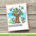 Lawn Fawn It's a Bird Stamps Dies and Coloring Stencils Set sing