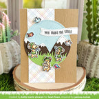 Lawn Fawn It's a Bird! Stamps and Dies Set smile