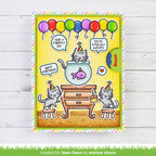 Lawn Fawn Keep On Swimming Add-On Stamps lf3784 Purrfect