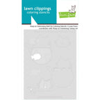 Lawn Fawn Keep on Swimming Add-On Coloring Stencils lf3786