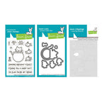 Lawn Fawn Keep on Swimming Add-On Stamps Dies and Coloring Stencils Set