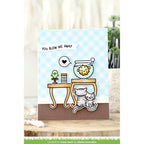 Lawn Fawn Keep on Swimming Stamps Dies and Coloring Stencils Set blow me away
