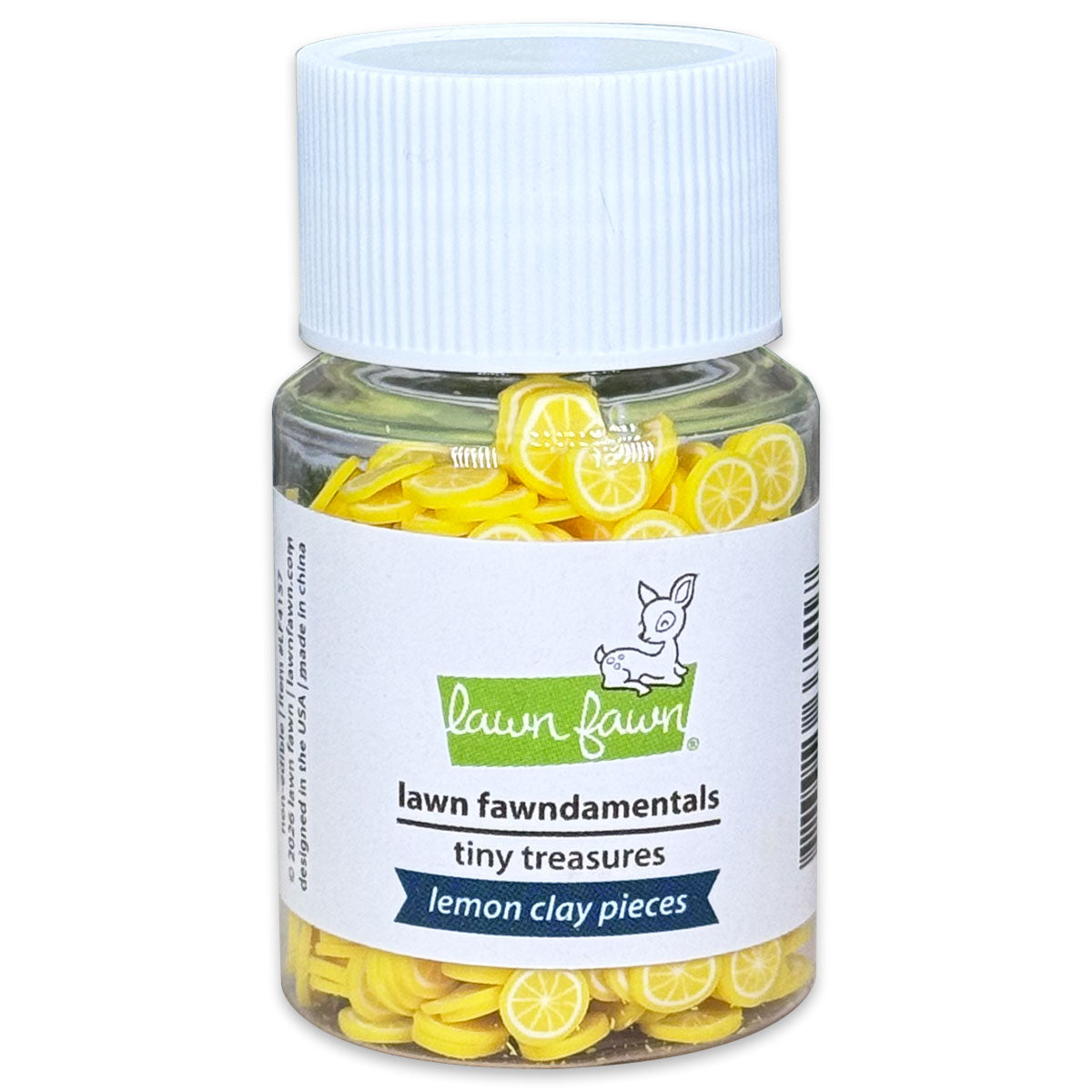 Lawn Fawn Lemon Tiny Treasures Clay Pieces lf4157