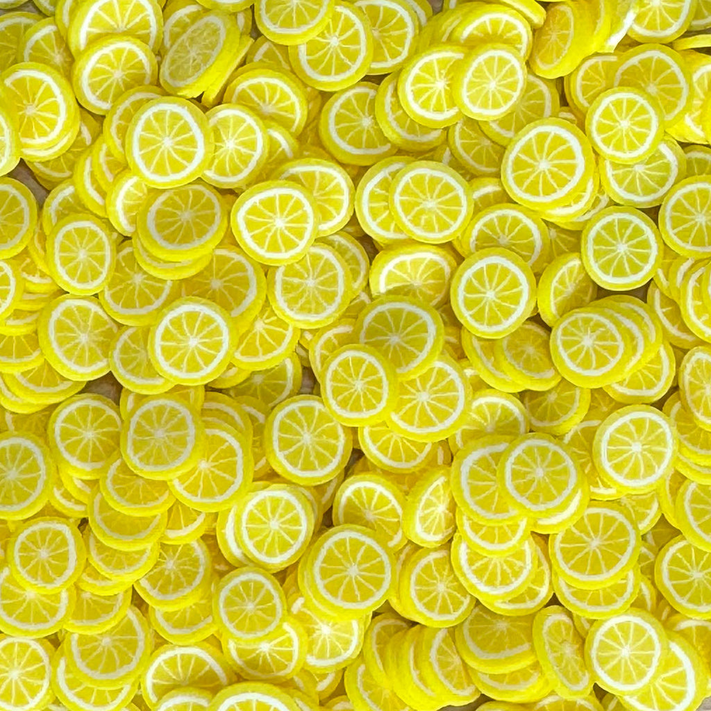 Lawn Fawn Lemon Tiny Treasures Clay Pieces lf4157 detail