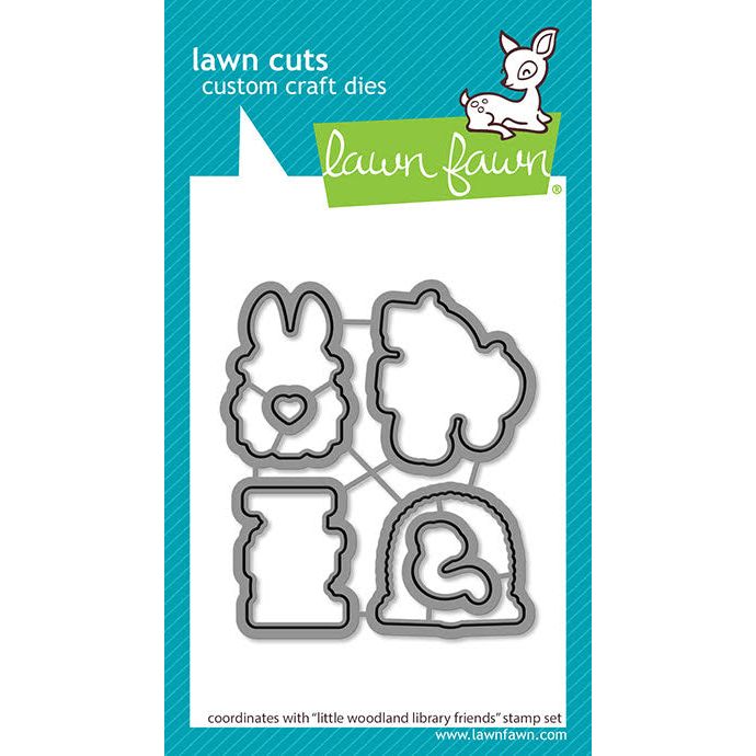 Lawn Fawn Little Woodland Library Friends Dies lf3714