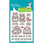 Lawn Fawn Little Woodland Library Friends Dies lf3714 highlighting die cuts