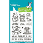 Lawn Fawn Little Woodland Library Friends Stamps lf3713